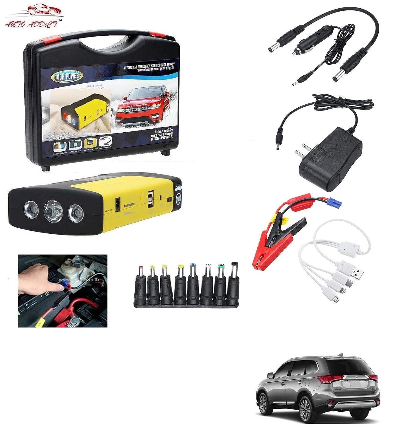 JUMPER DE BATERIA  12 V/ POWER BANK