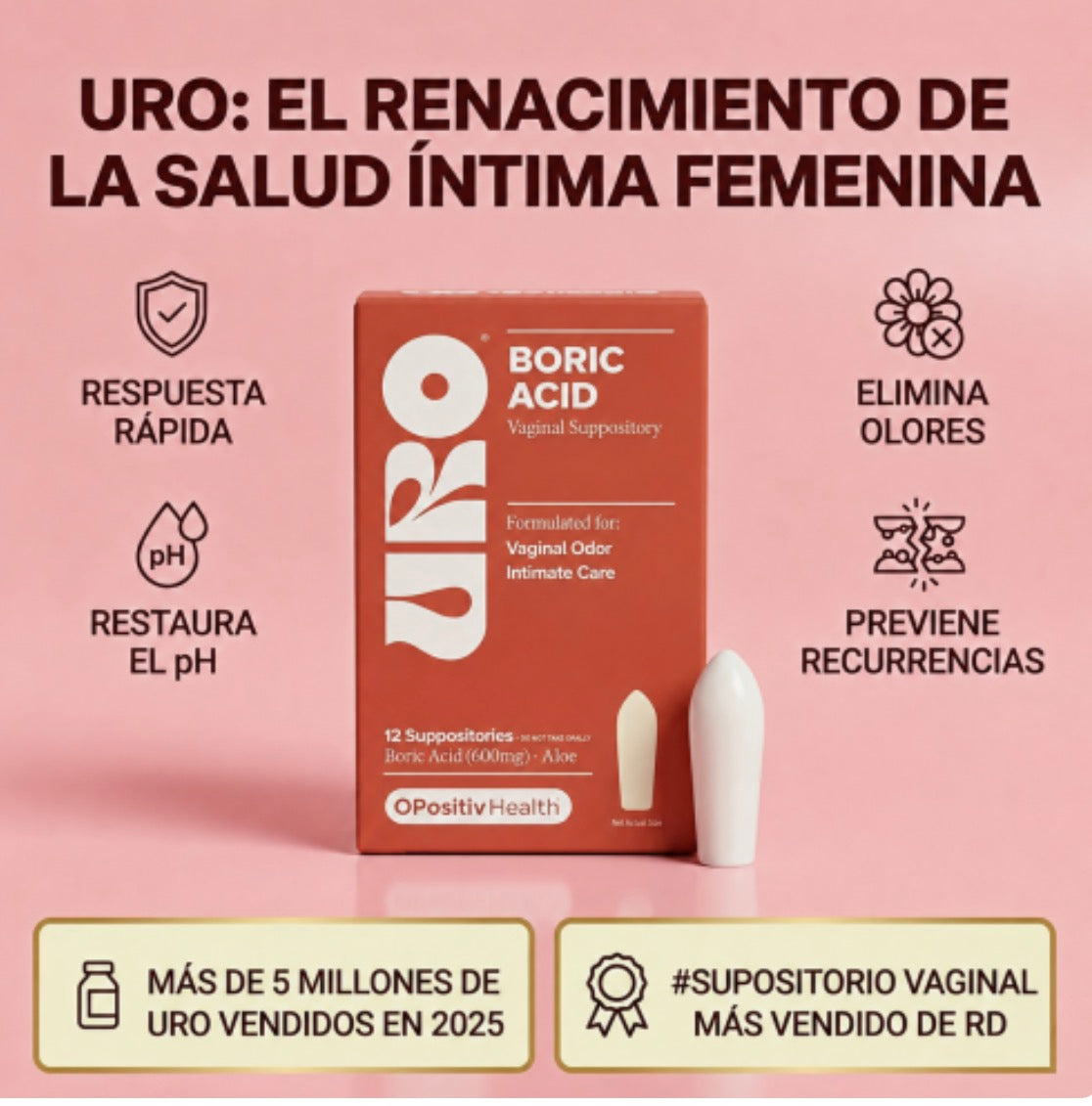URO: óvulo de ácido Bórico