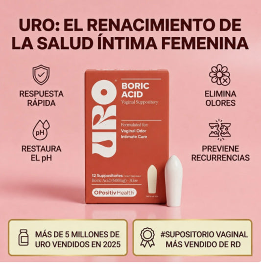 URO: óvulo de ácido Bórico